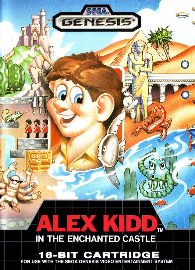 Alex Kidd in the Enchanted Castle cover