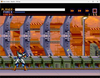 Alien Soldier screenshot 2