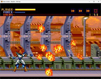 Alien Soldier screenshot 3