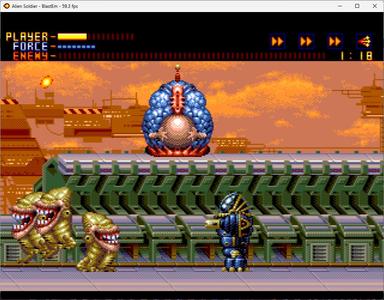 Alien Soldier screenshot 6