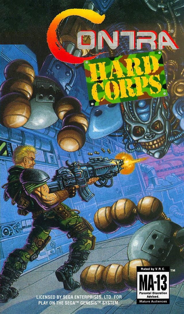 Contra - Hard Corps cover
