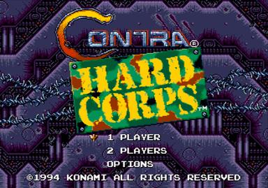Contra - Hard Corps screenshot 0