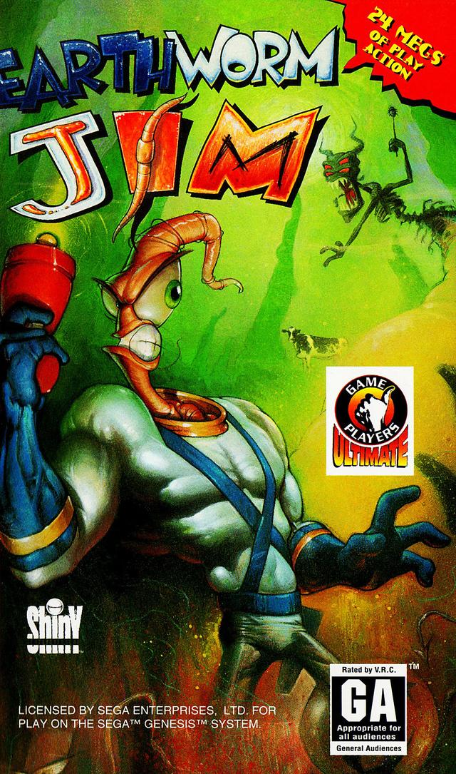 Earthworm Jim cover