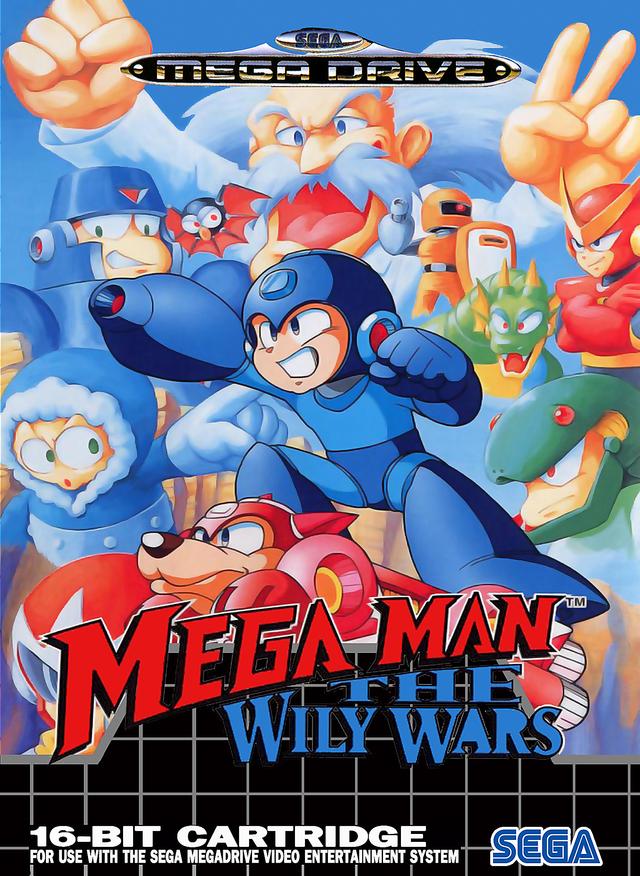 Mega Man - The Wily Wars cover