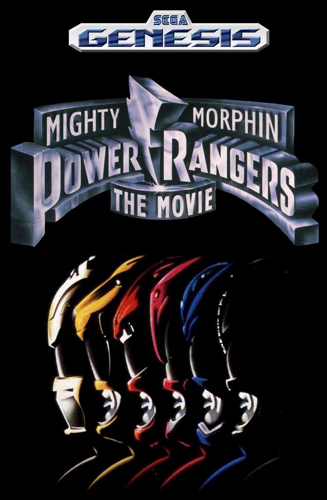 Mighty Morphin Power Rangers - The Movie cover