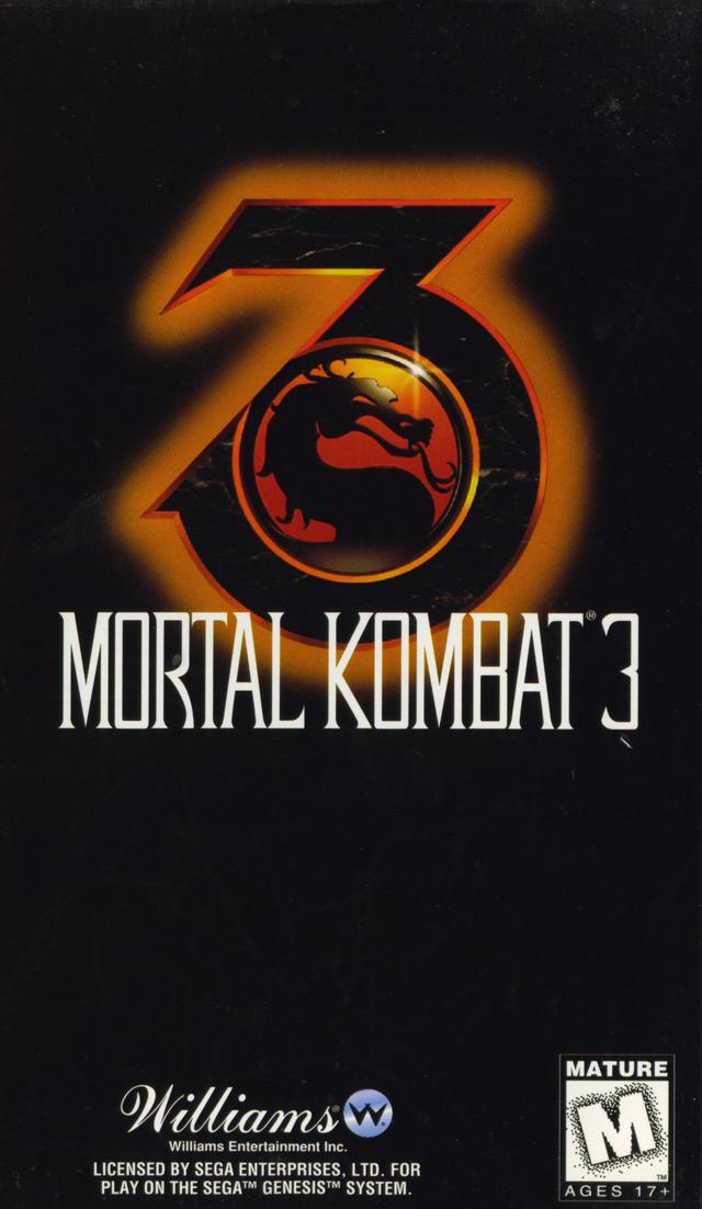 Mortal Kombat 3 cover