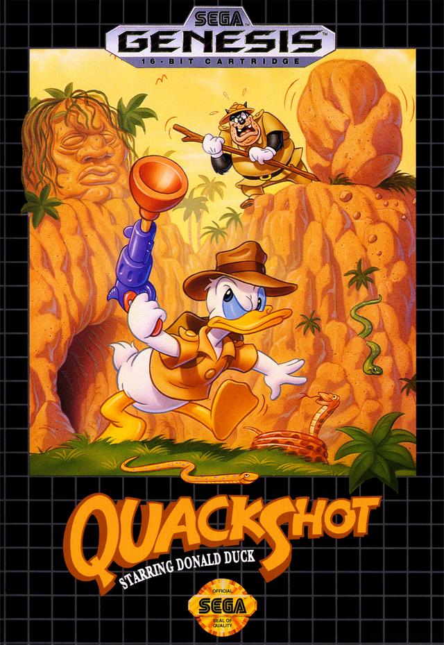 Quack Shot Starring Donald Duck cover