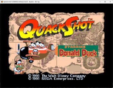 Quack Shot Starring Donald Duck screenshot 0