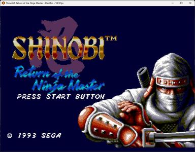 Shinobi 3 - Return of the Ninja Master screenshot 0
