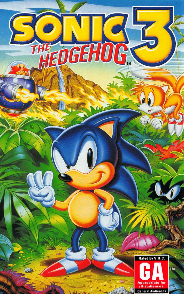 Sonic The Hedgehog 3 cover