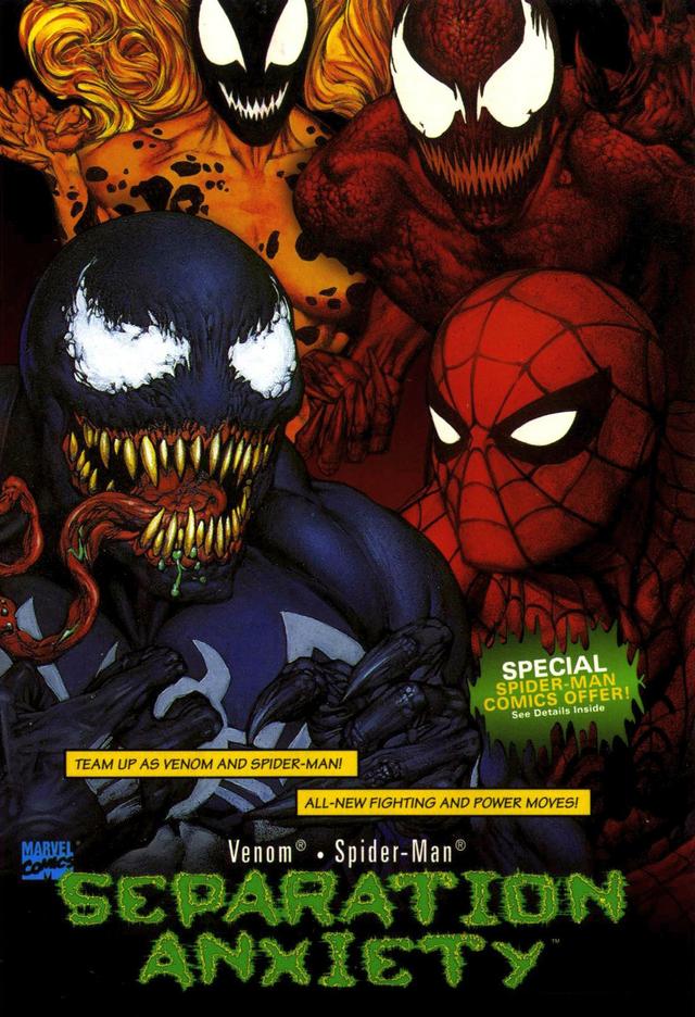 Spider-Man and Venom - Separation Anxiety cover