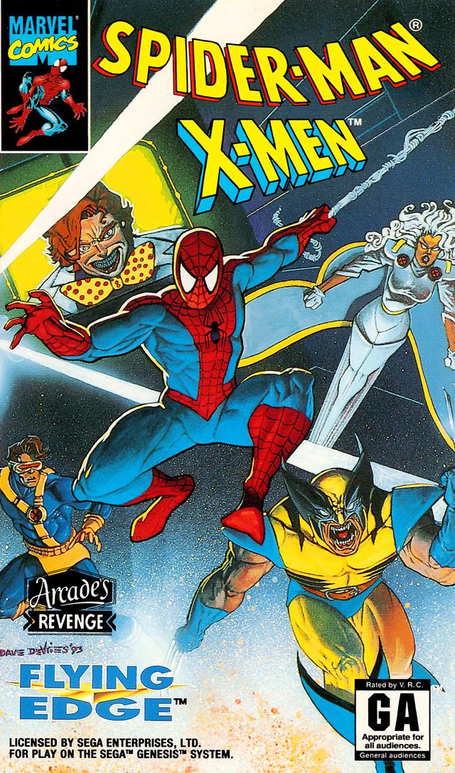 Spider-Man and X-Men - Arcade's Revenge cover