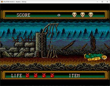 Splatterhouse 2 screenshot 1