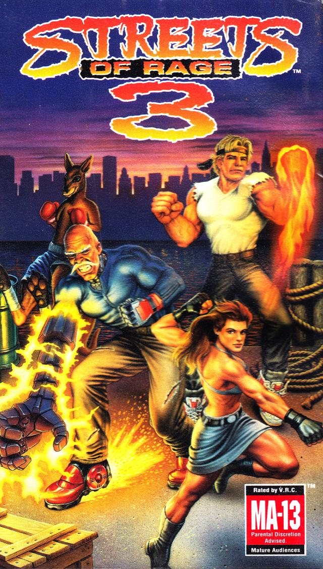 Streets of Rage 3 cover