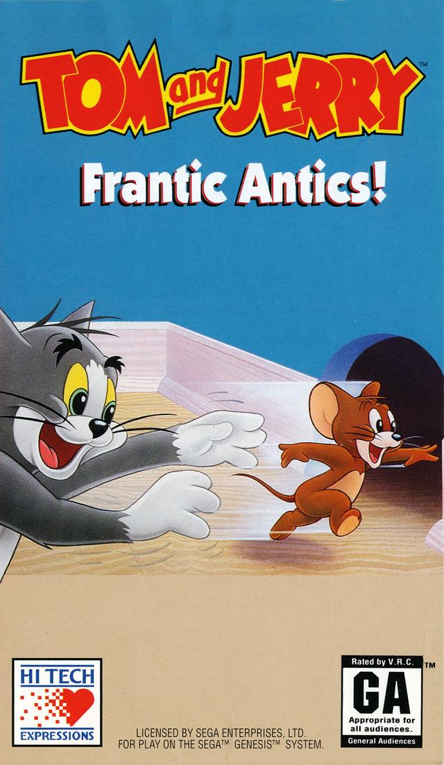 Tom and Jerry - Frantic Antics cover